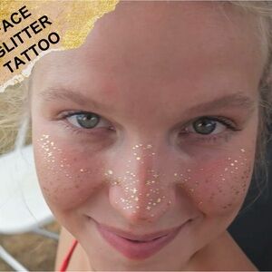 Inked 2 | Bundle of Freckle Tattoos 8 Gold Foil Temporary Tattoos Beauty Raver